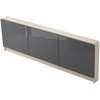CERSANIT predný panel nábytkový k vani SMART 170 dvierka sivé S568-027