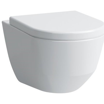 LAUFEN PRO A WC misa závesná Rimless 53 x 36 cm biela LCC H8209664000001
