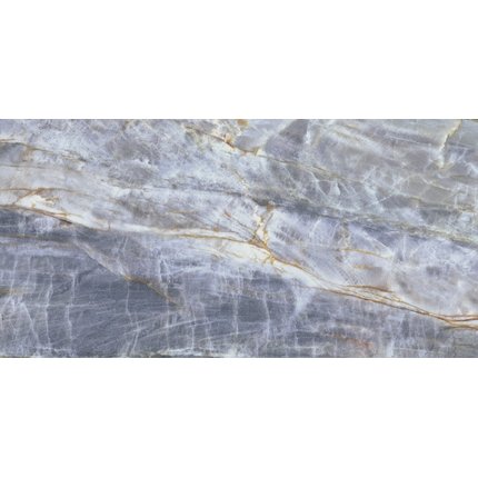 Cerrad Lamania BRAZILIAN QUARTZITE Blue gresová rektifikovaná dlažba / obklad lesklá 59,7 x 119,7 cm