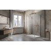 Radaway ESSENZA PRO BRUSHED COPPER KDJ + S obdĺžnikový sprchový kút 110 x 80 cm 10097311-93-01L+10098080-01-01+10098080-01-01