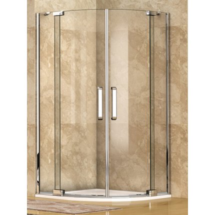 Aquatek PARTY S7 štvrťkruhový sprchový kút 90 x 90 x 195 cm