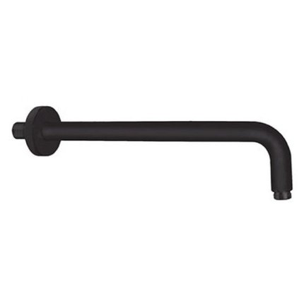 Valvex ROUND BLACK nástenné rameno oblé dĺžka 40 cm, 2444660