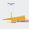 LEVELYS nivelačné spony 2 mm - 100 ks (SP1102)