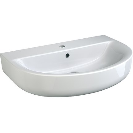 Connect umývadlo 70 cm, biele s otvorom na batériu