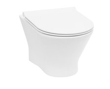 Roca NEXO WC závesná misa RimFree 53,5 x 36 cm so sedátkom A34H64L000