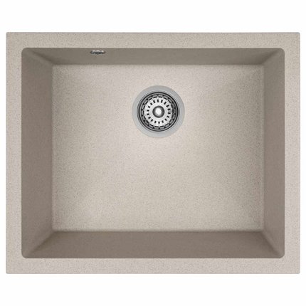 Laveo IBIZA granitový drez 56 x 46 cm, bež SBI_410U