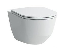 LAUFEN PRO A WC misa závesná Rimless 53 x 36 cm biela + sedátko slim Soft Close 820966000001+898966000001