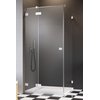 Radaway ESSENZA PRO WHITE KDJ štvorcový sprchový kút 120 x 120 x 200 cm 10097120-04-01R+10098120-01-01