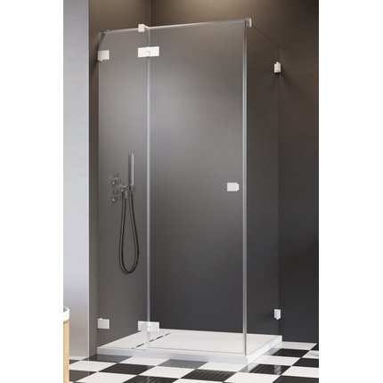 Radaway ESSENZA PRO WHITE KDJ štvorcový sprchový kút 120 x 120 x 200 cm 10097120-04-01R+10098120-01-01