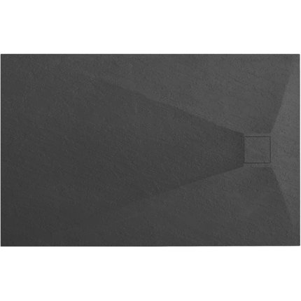 Rea MAGNUM sprchová vanička SMC 80 x 100 x 2,5 cm, čierna K3330