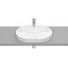 Roca INSPIRA Round FINECERAMIC ® zápustné umývadlo 55 x 37 cm, biele A327527000