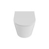 Besco CeraBe LAAX WHITE WC misa závesná Rimless 49,5 x 36,5 x 33 cm so sedátkom #ZLA-B-DLB