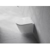 Besco CeraBe LAAX WHITE WC misa závesná Rimless 49,5 x 36,5 x 33 cm so sedátkom #ZLA-B-DLB