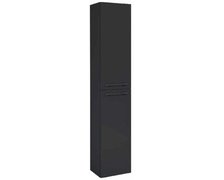 Home MADRID 30 cm závesná kúpeľňová skrinka 2D, čierna lesklá AQ.401-164350