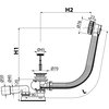 Roca Easy asymetrická rohová akrylátová vaňa pravá 150 x 90 cm A248406000