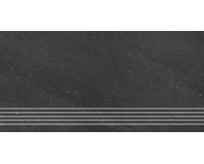 Nowa Gala Vario VR 14 Čierna schodnica matná 29,7 x 59,7 cm