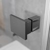Radaway ESSENZA PRO BRUSHED GUNMETAL KDJ obdĺžnikový sprchový kút 120 x 110 x 200 cm 10097120-92-01R+10098110-01-01