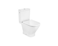 Roca Gap Square WC kombi, splachovanie 3/4,5l, prívod vody z boku, biela A342479000/A341471000