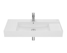 Roca INSPIRA FINECERAMIC® nástenné umývadlo 100 x 49 cm, biele matné A32752A620