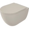 Deante ROUND WC misa závesná RimFree so sedátkom 51,5 x 36,2 cm CGRD5ZPW
