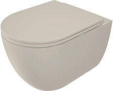 Deante ROUND WC misa závesná RimFree so sedátkom 51,5 x 36,2 cm CGRD5ZPW
