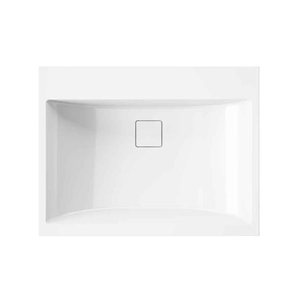 Brecoro Square Solid Surface umývadlo zápustné, biela SQU005