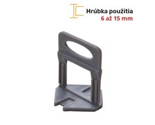 LEVELYS nivelačné spony 4 mm - 100 ks (SP1104)