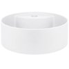 Deante SILIA granitové umývadlo na dosku s otvorom pre batériu 36 cm, alabaster CQS_AU4B