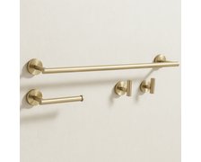 Rea ARI BRUSH GOLD sada doplnkov do kúpeľne REA-05001