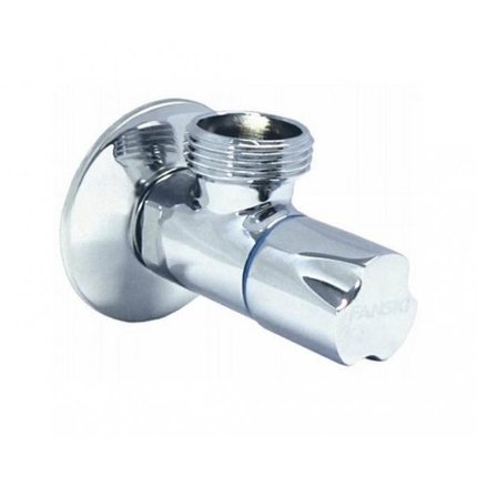 FANSKI práčkový rohový ventil s keramickým vrškom 1/2"X3/4" AP004