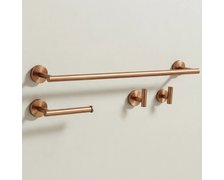 Rea ARI BRUSH COPPER sada doplnkov do kúpeľne REA-05002