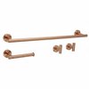 Rea ARI BRUSH COPPER sada doplnkov do kúpeľne REA-05002