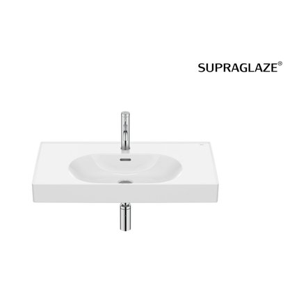Roca MERIDIAN Fineceramic® nástenné/nábytkové umývadlo 80 x 46 cm A327745S00