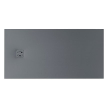 Roca MAGMA STONEX obdĺžniková kompozitná sprchová vanička 110 x 80 cm, sivá APE0144C32003200