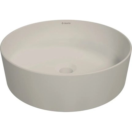 Deante ROUND keramické umývadlo na dosku 40 cm, bež CGR_5U4S
