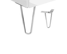 Home OTTIMA – nábytkové nožičky 20 cm 2 ks, chróm AQ.401-190001