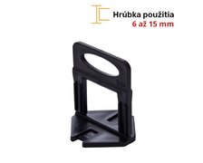 LEVELYS nivelačné spony 5 mm - 100 ks (SP1105)