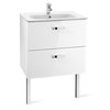 Kúpeľňová skrinka VICTORIA BASIC UNIK set s umývadlom  60 x 45 cm