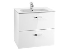 Kúpeľňová skrinka VICTORIA BASIC UNIK set s umývadlom  60 x 45 cm
