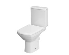 Cersanit CARINA NEW CLEANON WC kombi so sedátkom 64,5 x 35,5 cm K31-044