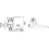 Novaservis PADWA UMÝVADLOVÁ DREZOVÁ BATÉRIA 150 MM CHRÓM 73076,0