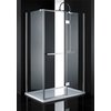 Aquatek CRYSTAL R23 obdĺžnikový sprchový kút 120 x 80 x 200 cm, sklo číre