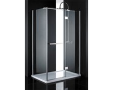 Aquatek CRYSTAL R23 obdĺžnikový sprchový kút 120 x 80 x 200 cm, sklo číre