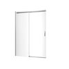 Excellent ROLS sprchové dvere 140 x 200 cm, profil chróm, sklo číre