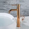 Rea SAMI BRUSH ROSE GOLD keramické umývadlo na dosku 36 cm U3303