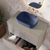 ​Elita Reni umývadlo na dosku 45,5x32,5 cm, navy blue mat, keramické, RE040460037030