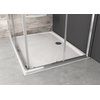 Ravak Chrome CRV1+CPS sprchový kút 100 x 80 x 195 cm, 1QVA0U01Z1+9QV40U00Z1