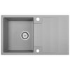 Kuchinox RAB granitový drez 76 x 44 cm, sivý SBF_511Y