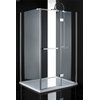 Aquatek CRYSTAL R33 obdĺžnikový sprchový kút 120 x 90 x 200 cm, sklo číre