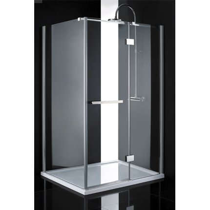 Aquatek CRYSTAL R33 obdĺžnikový sprchový kút 120 x 90 x 200 cm, sklo číre